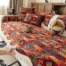 VOGOL Boho Couch Sofa Cover Slipcover, Furniture Protector for Kids Dogs Pets